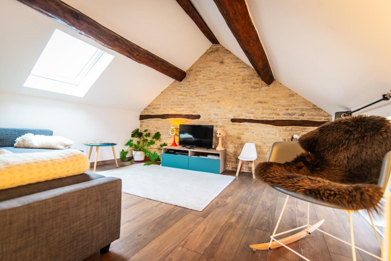Chez Twiggy - Guesthouse Vintage A Prenois Bagian luar foto