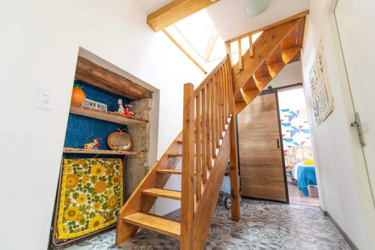 Chez Twiggy - Guesthouse Vintage A Prenois Bagian luar foto